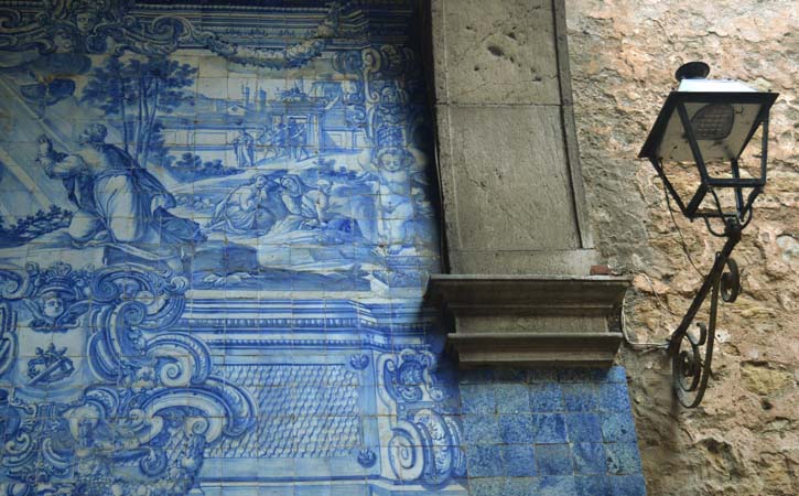 Porta da Vila, azulejaria, Óbidos