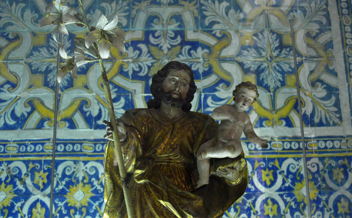 Património Religioso de Óbidos, figura religiosa da Igreja da Misericórdia, Óbidos
