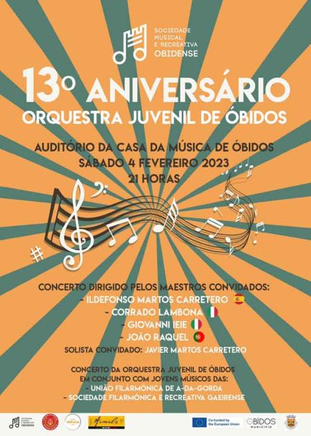 13º Aniversário Orquestra Juvenil de Óbidos, GoObidos guia Turístico